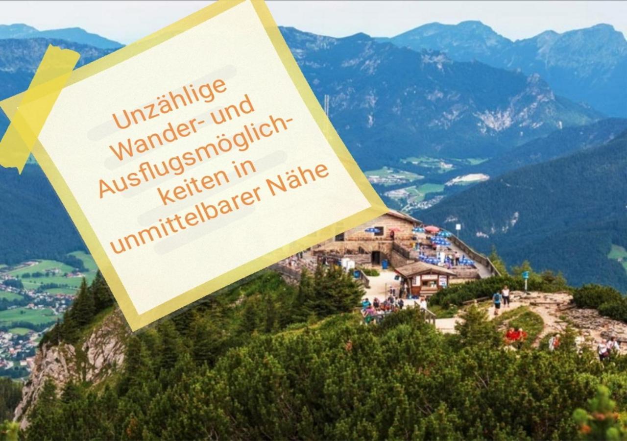 G & H Ferienwohnungen Appartement Almrausch Berchtesgaden Exterior foto